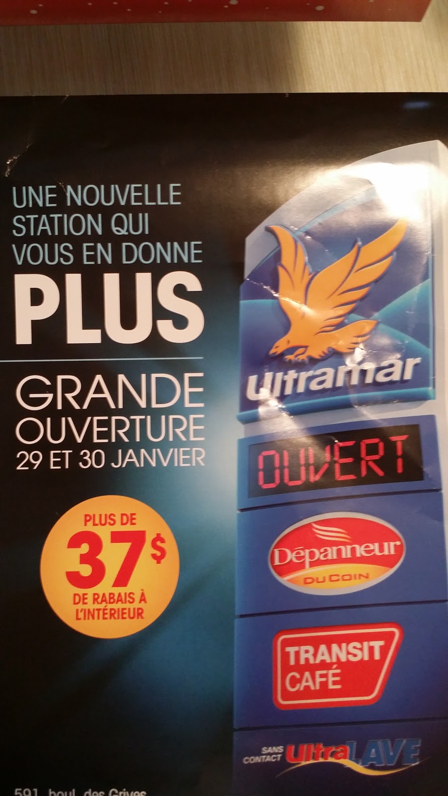 Ultramar | 591 Boul des Grives, Gatineau, QC J9A 3C3, Canada | Phone: (819) 772-1889
