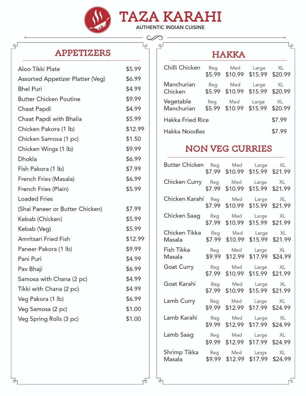 Taza Karahi | 1975 Cottrelle Blvd, Brampton, ON L6P 2Z8, Canada | Phone: (905) 915-8292