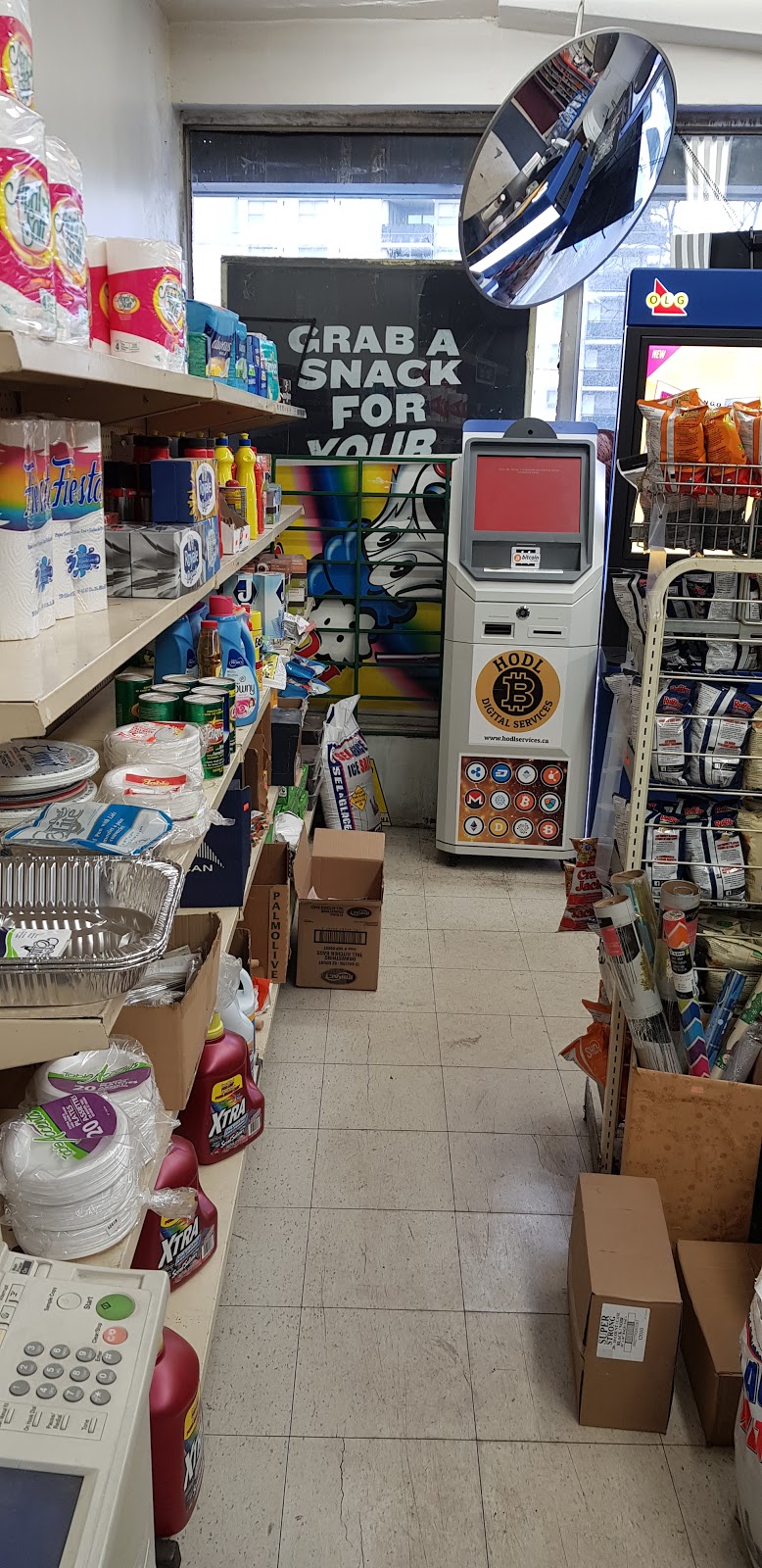HODL Bitcoin ATM - Georges Food Mart | 1834 Jane St, York, ON M9N 2T4, Canada | Phone: (416) 840-5444