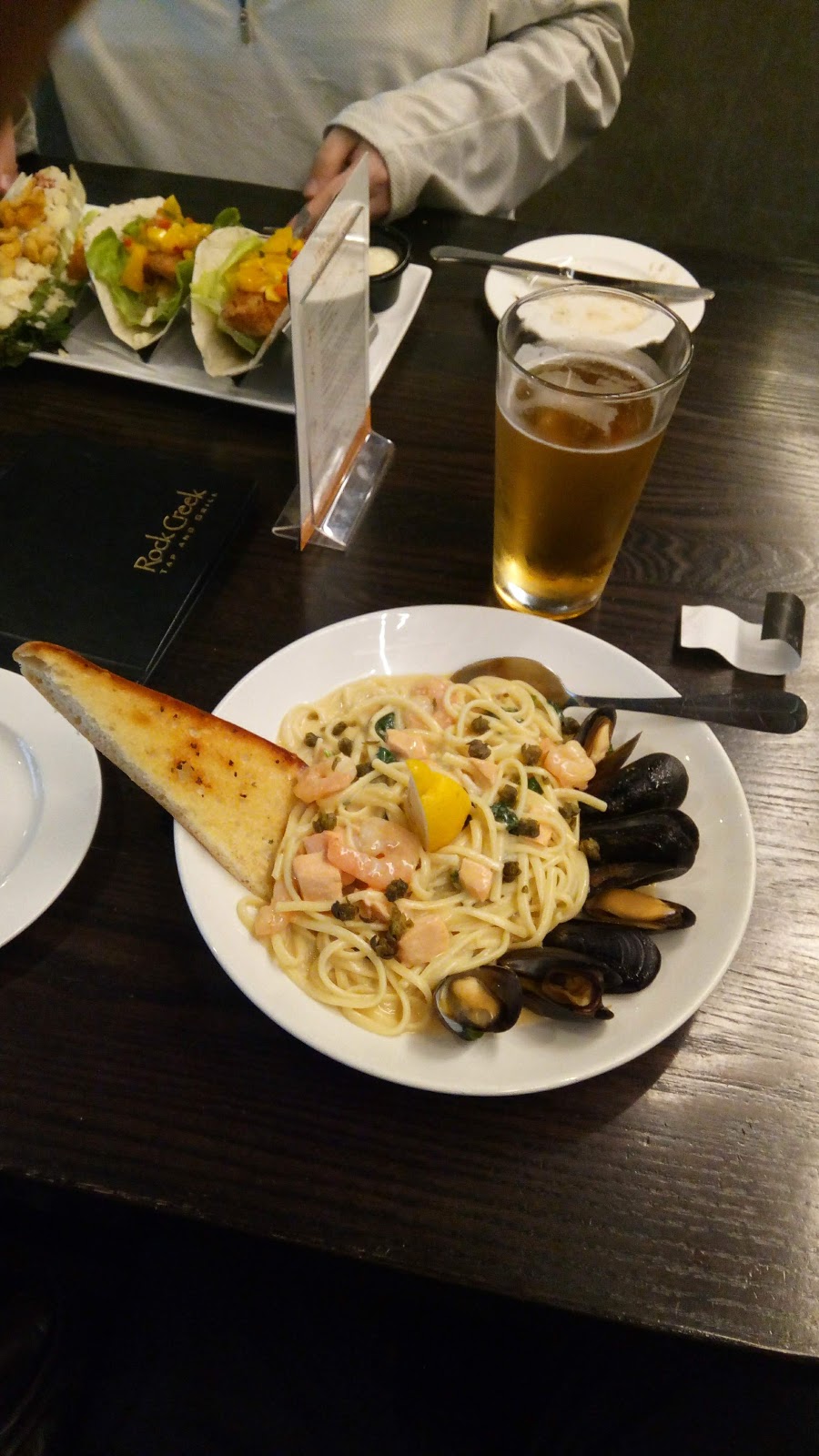 Rock Creek Tap and Grill | 3020 Preston Ave S #210, Saskatoon, SK S7T 0V2, Canada | Phone: (306) 954-4220