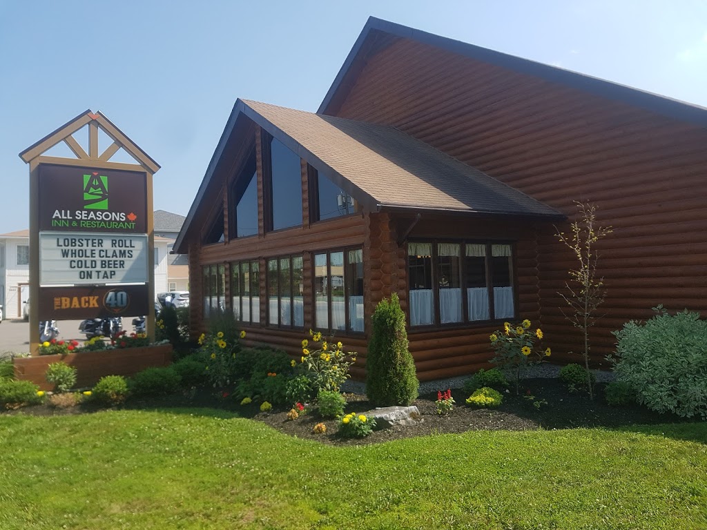 All Seasons Inn & Restaurant | 1015 Main St, Sussex, NB E4E 2M6, Canada | Phone: (506) 433-2220