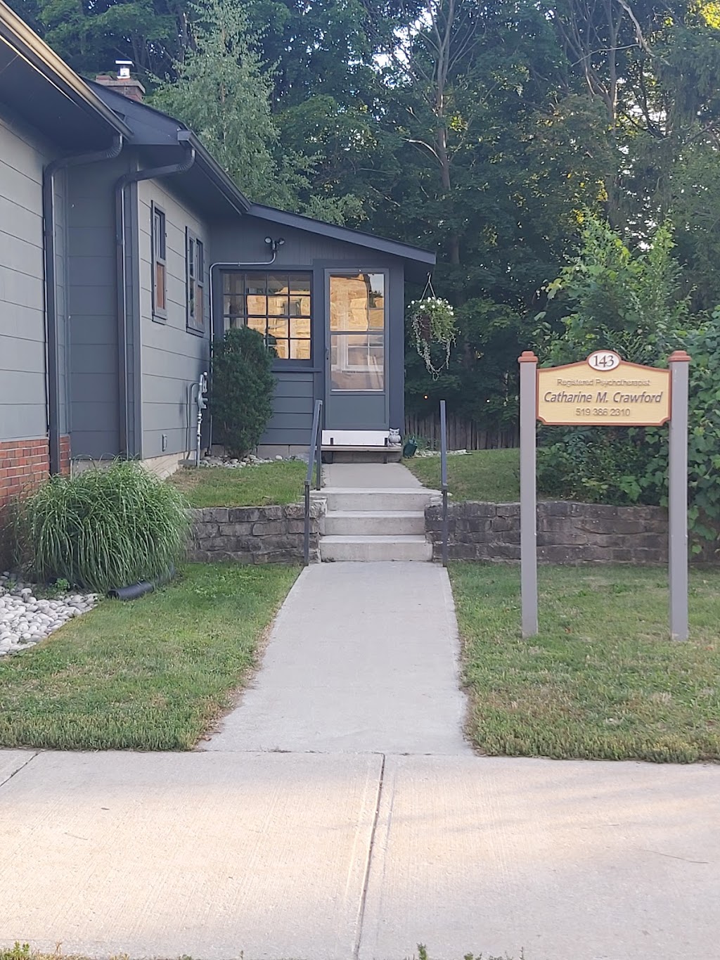 Catharine M Crawford M Ed. Registered Psychotherapist | 143 High St, Southampton, ON N0H 2L0, Canada | Phone: (226) 270-3727