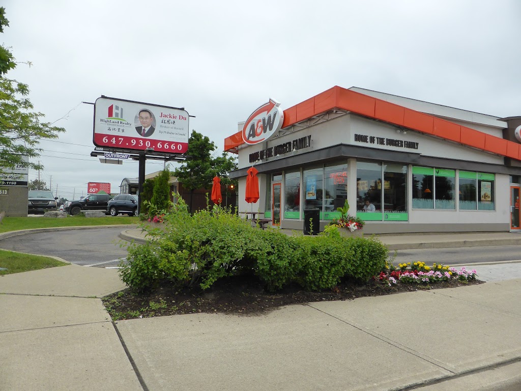 A&W Canada | 733 Central Pkwy W, Mississauga, ON L5B 4L1, Canada | Phone: (905) 848-8885