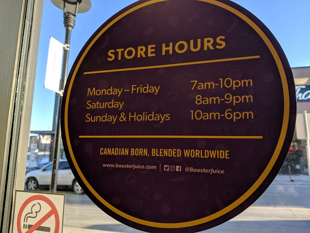 Booster Juice | 90 Weston Rd Unit 105, Toronto, ON M6N 0A6, Canada | Phone: (416) 767-7677