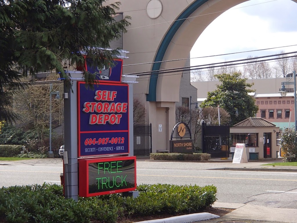Self Storage Depot Brk | 600 Brooksbank Ave, North Vancouver, BC V7J 3W1, Canada | Phone: (604) 987-0012
