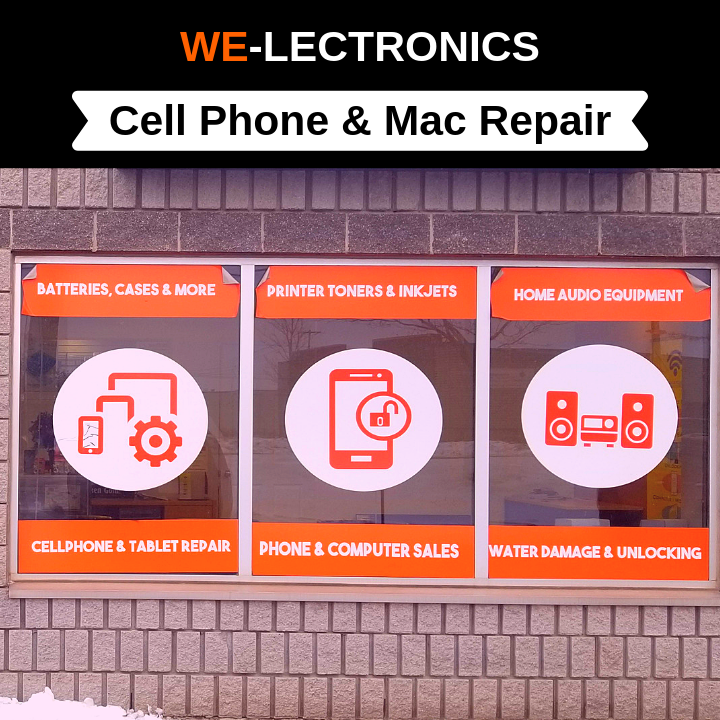 We-Lectronics: Cell Phone and Mac Repair | 299 Northfield Dr E, Waterloo, ON N2K 4H2, Canada | Phone: (519) 729-1372