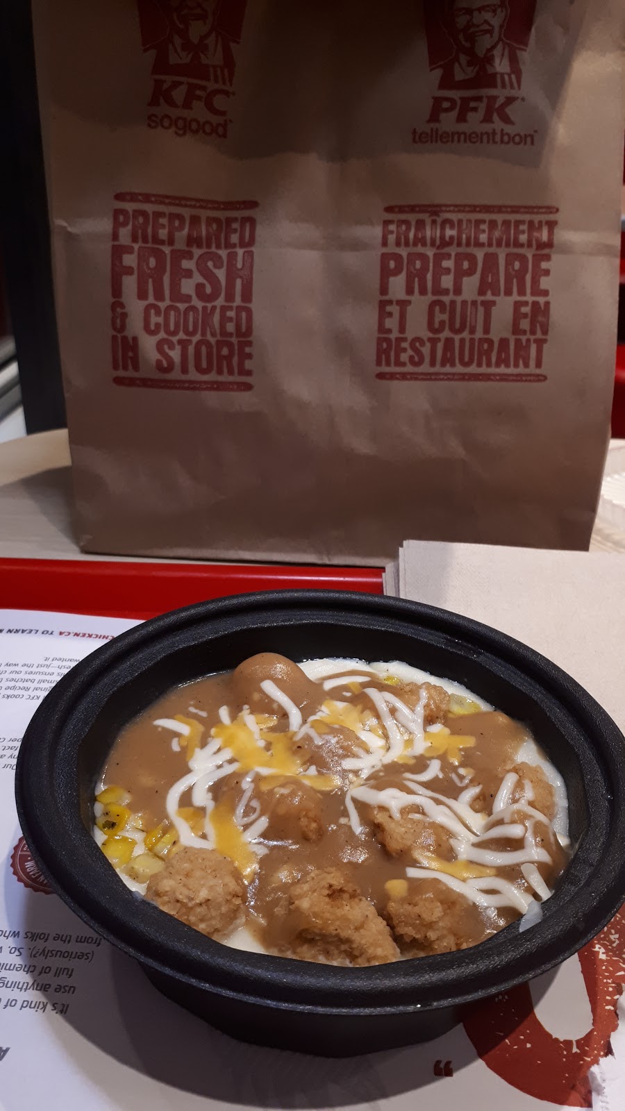 KFC | 2335-2391 Appleby Line Bldg. K, Burlington, ON L7L 0B6, Canada | Phone: (289) 293-0121
