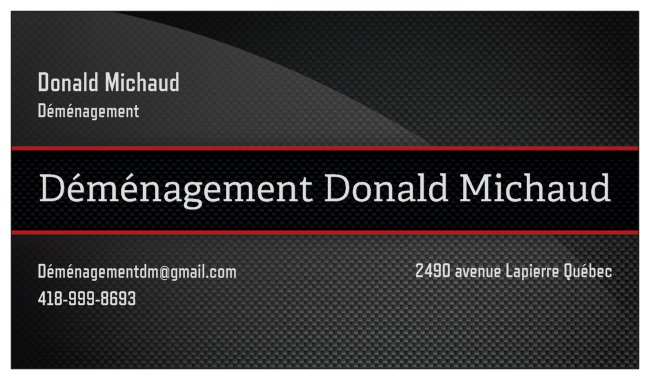 Déménagement Donald Michaud | 2490 Avenue Lapierre, Québec, QC G3E 1M3, Canada | Phone: (418) 999-8693
