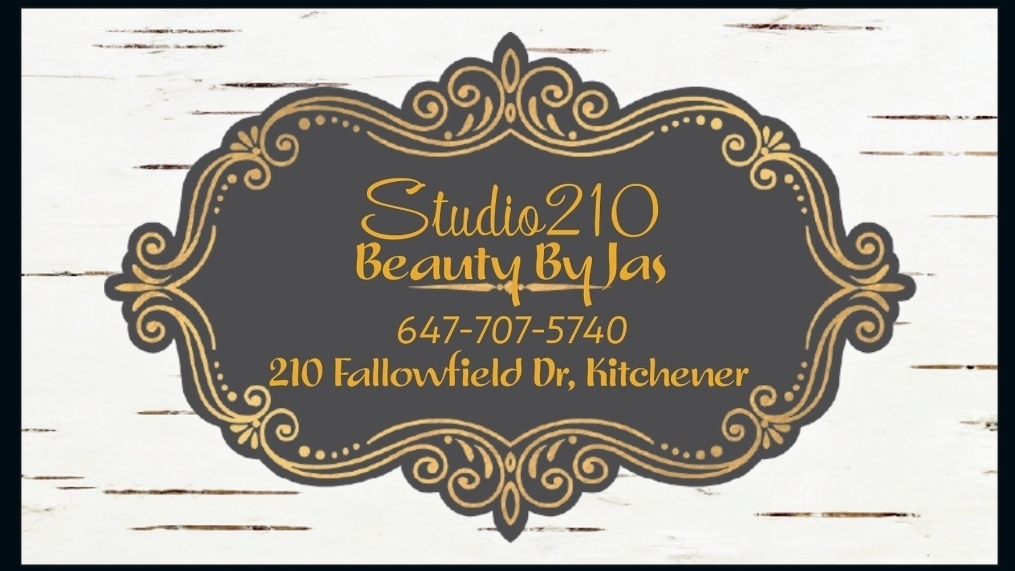 Studio210 - Beauty By Jas | 210 Fallowfield Dr, Kitchener, ON N2C 2T7, Canada | Phone: (647) 707-5740