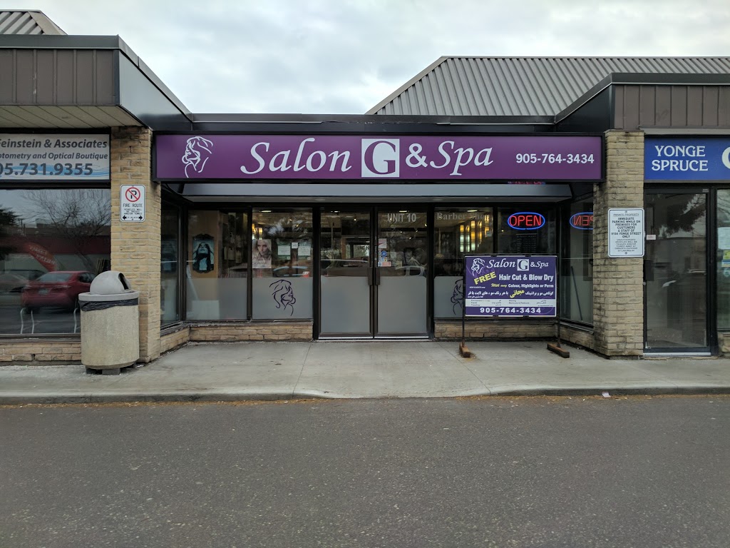 Salon G & Spa, Inc | 9184 Yonge St Unit 10, Richmond Hill, ON L4C 7A1, Canada | Phone: (905) 764-3434