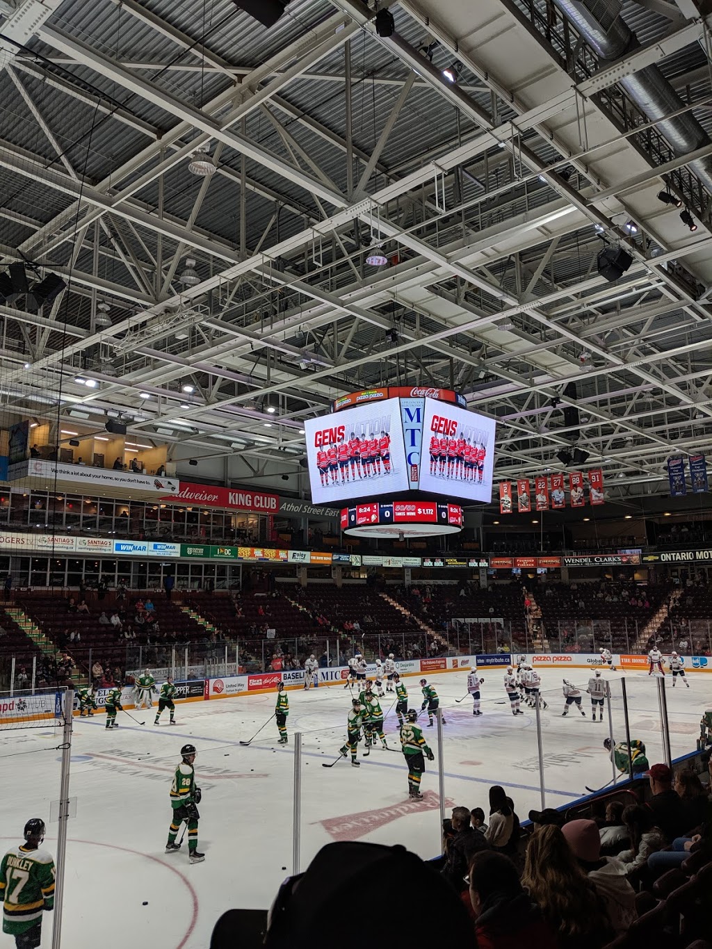 Oshawa Generals Ohl Hockey Ssn | 99 Athol St E, Oshawa, ON L1H 1J8, Canada | Phone: (905) 432-2188
