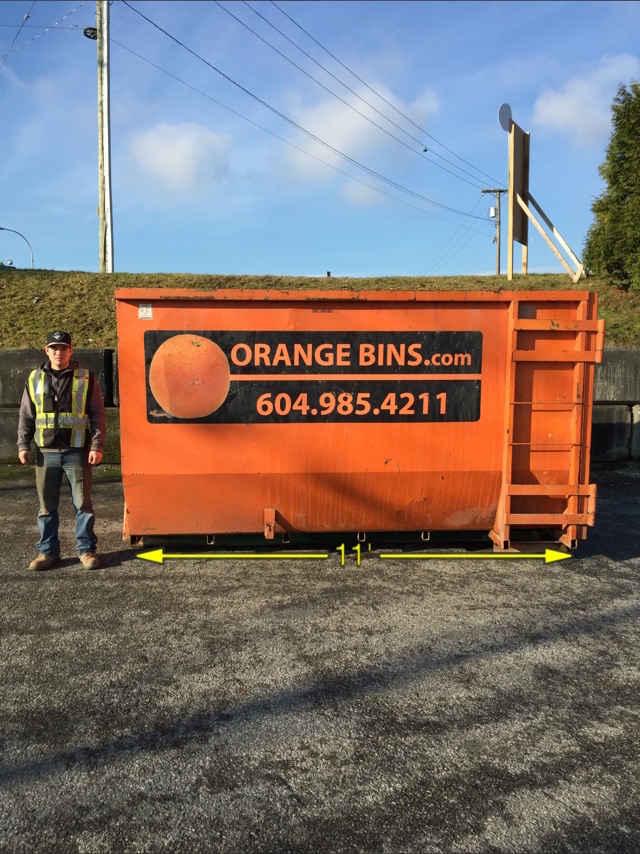 Orange Bins - Bin rental Burnaby | 4111 Hastings St, Burnaby, BC V5C 6T7, Canada | Phone: (604) 445-1000