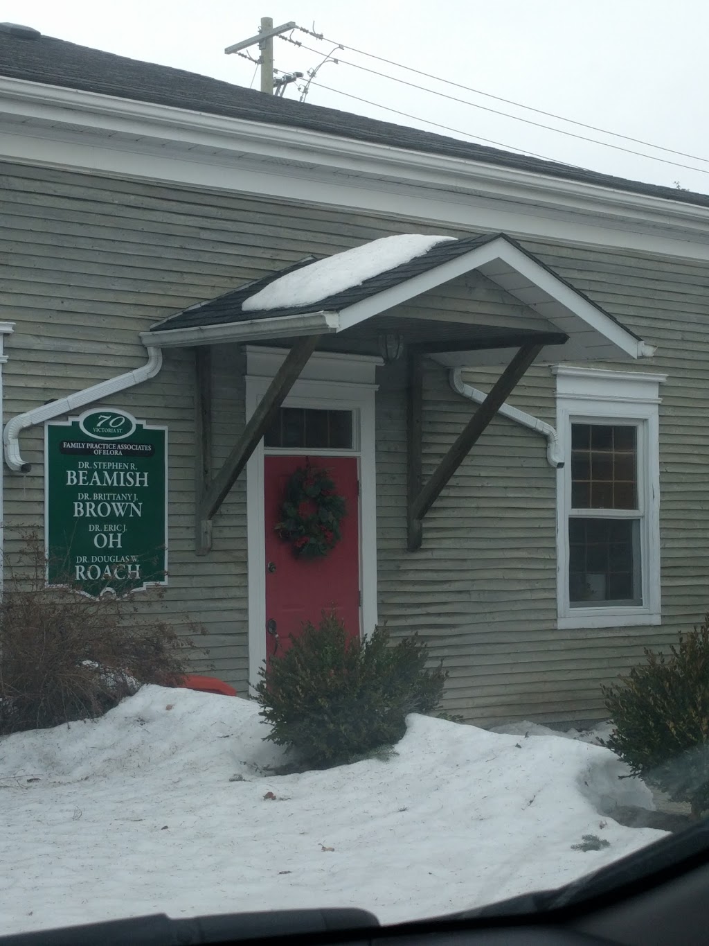 Family Practice Associates of Elora | 70 Victoria St, Elora, ON N0B 1S0, Canada | Phone: (519) 846-5841