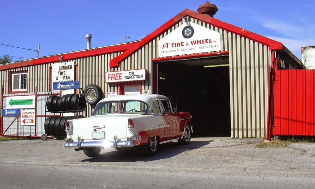 A&T Tire & Wheel Ltd | 54 Industrial Pkwy S, Aurora, ON L4G 3V6, Canada | Phone: (905) 727-8345