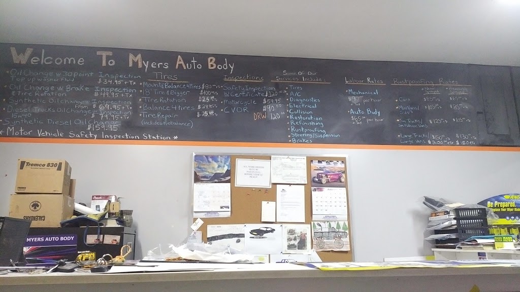 Myers Auto Body | 489 Lancaster St W #3, Kitchener, ON N2K 1L7, Canada | Phone: (519) 743-4390