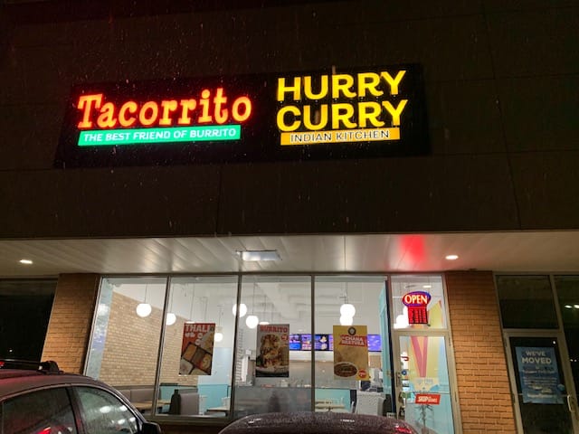 Hurry Curry & Tacorrito | 36 Northfield Dr E Unit 7, Waterloo, ON N2L 6A1, Canada | Phone: (519) 954-6677