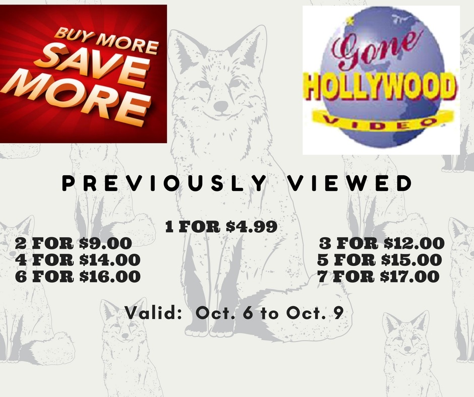 Gone Hollywood Video | 707 River Rd W, Wasaga Beach, ON L9Z 1N7, Canada | Phone: (705) 429-1234