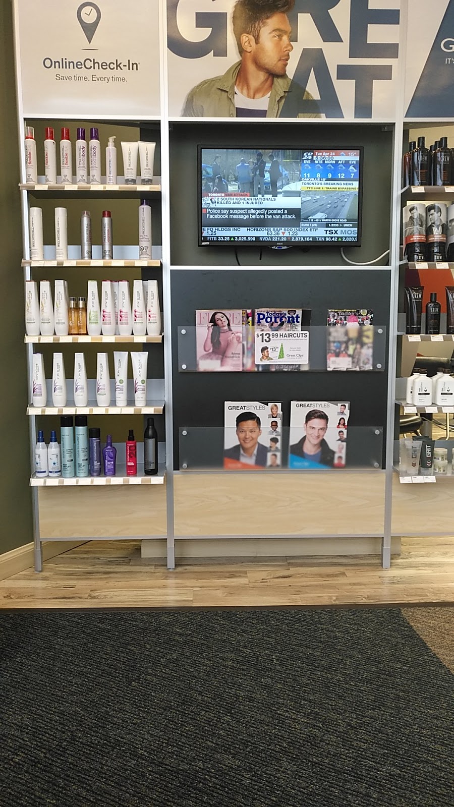 Great Clips | 13237 Yonge St Unit B4, Richmond Hill, ON L4E 1B6, Canada | Phone: (905) 773-9696