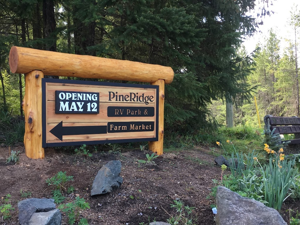 Pineridge RV Park and Farm Market | 2715 Turnbull Rd, Qualicum Beach, BC V9K 2L7, Canada | Phone: (250) 619-8047