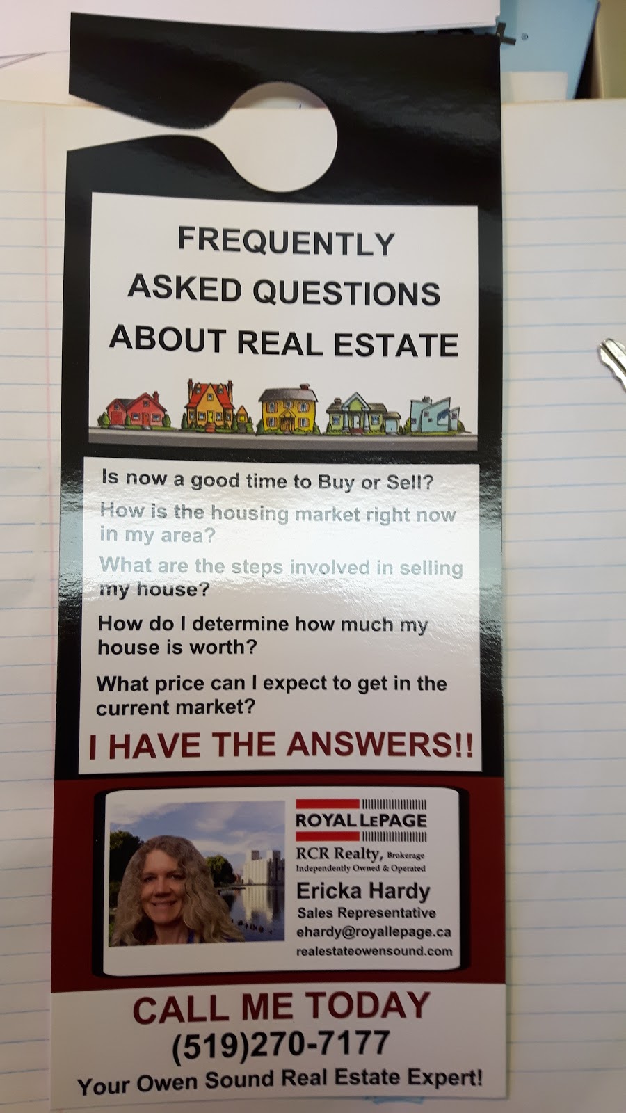 Ericka Hardy, Sales Representative, Royal LePage RCR | 900 10th St W, Owen Sound, ON N4K 5R9, Canada | Phone: (519) 270-7177