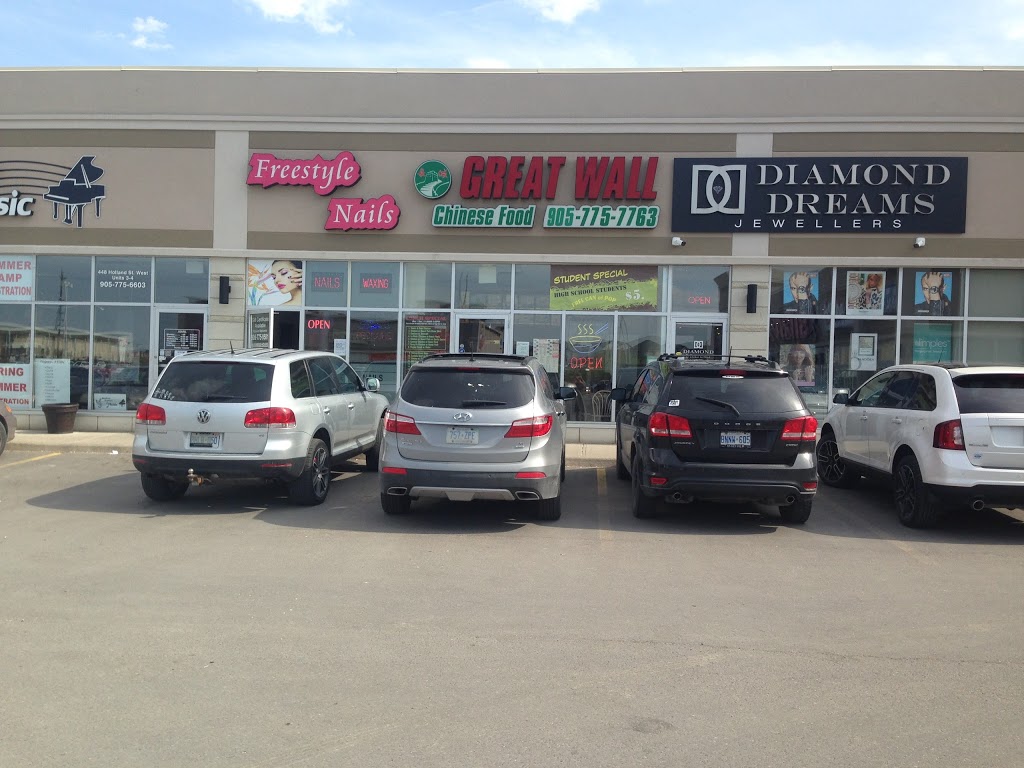 Great Wall Chinese Restaurant | West Park Plaza, 448 Holland St W Unit 6, Bradford, ON L3Z 2A4, Canada | Phone: (905) 775-7763