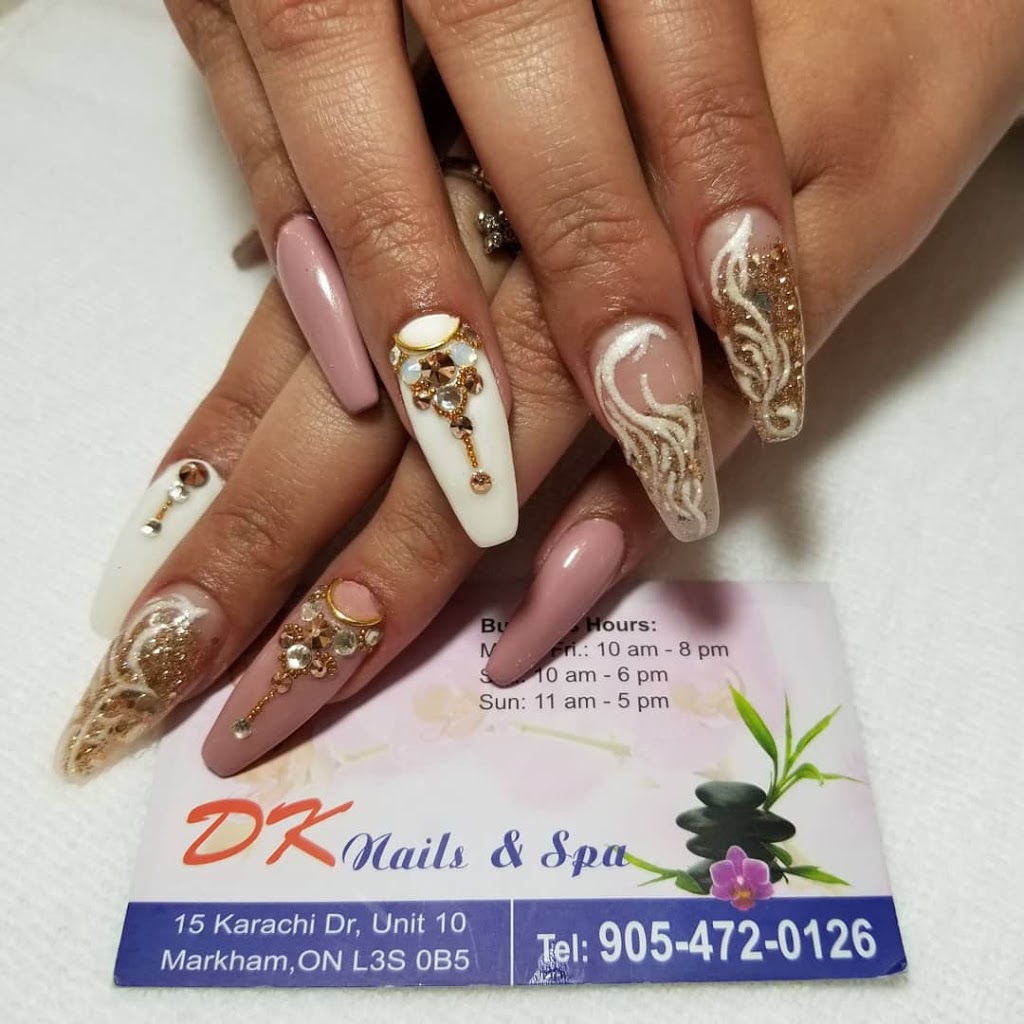 Dk Nails & Spa | 15 Karachi Dr, Markham, ON L3S 0B5, Canada | Phone: (905) 472-0126