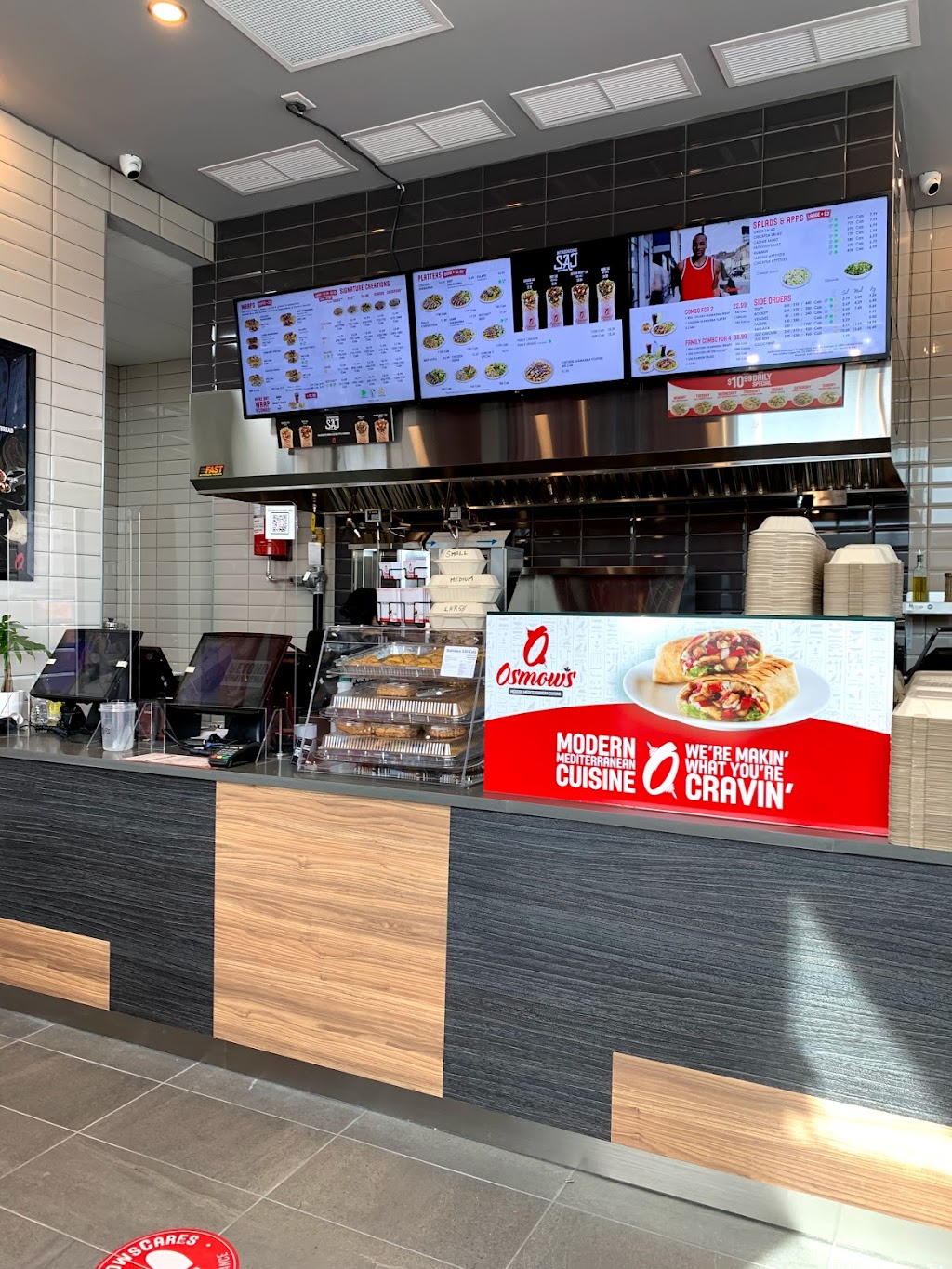 Osmows Shawarma | Trinity Wilson Common, 1187 Wilson St W Unit 1A, Ancaster, ON L9G 0E8, Canada | Phone: (905) 304-3006