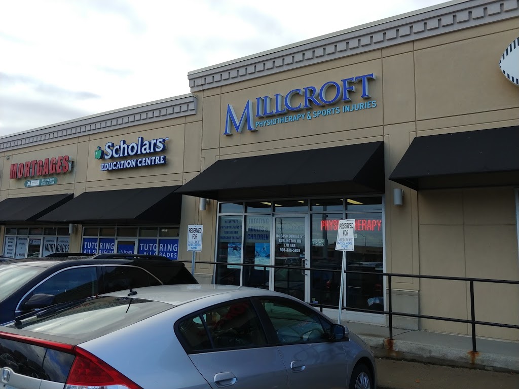 Millcroft Physiotherapy & Sports Injury Clinic | 3450 Dundas St, Burlington, ON L7M 4B8, Canada | Phone: (905) 336-5851