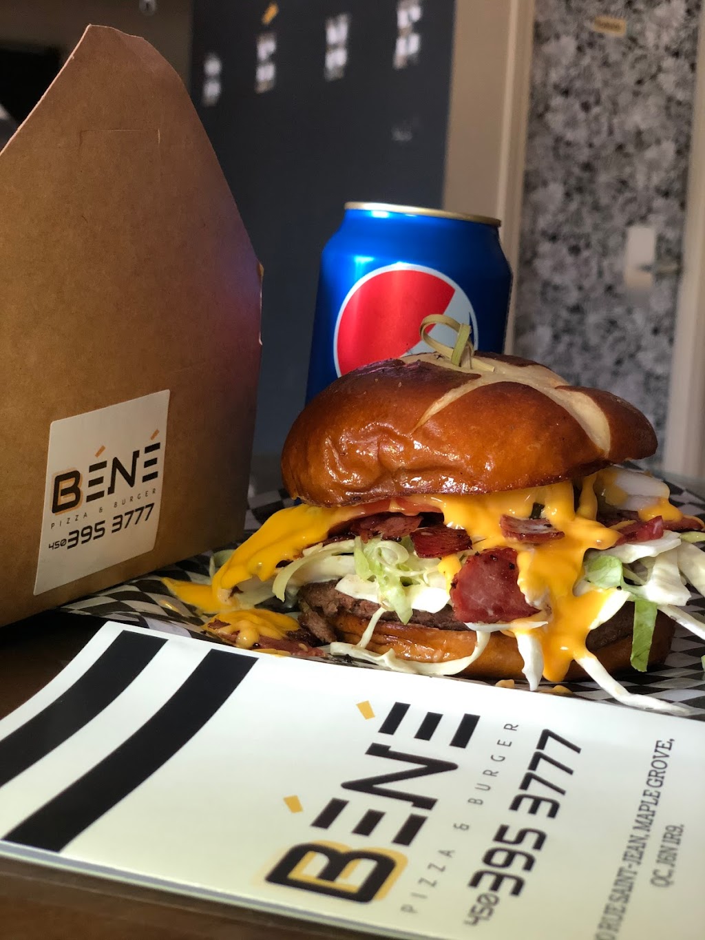 PIZZA BÉNÉ | 490 Rue Saint-Jean, Maple Grove, QC J6N 1R9, Canada | Phone: (450) 395-3777
