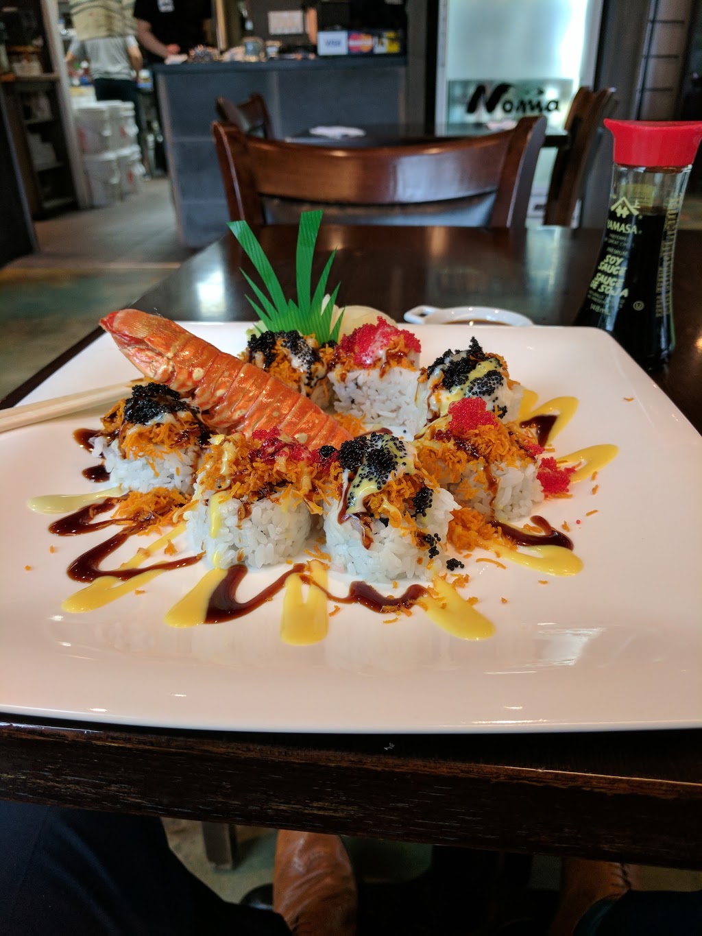 Noma Sushi Restaurant | 20678 Willoughby Town Centre Dr C120, Langley Twp, BC V2Y 0L7, Canada | Phone: (604) 371-2277