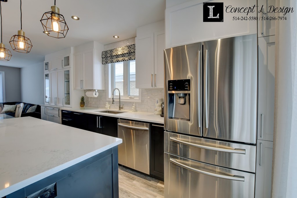 Concept L Design | 8615 Rue du Creusot, Saint-Léonard, QC H1P 2A8, Canada | Phone: (514) 242-5580