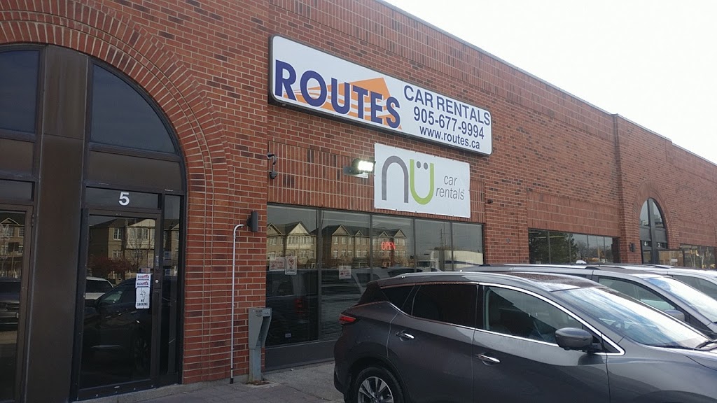 Routes renta de coches | 10 Derry Rd E, Mississauga, ON L4V 1V5, Canada