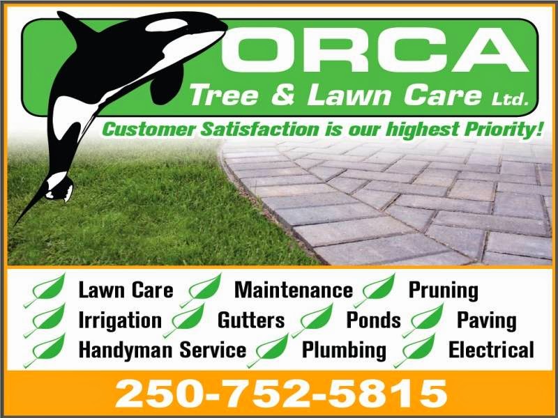 Orca Tree & Lawn Care Ltd. | 3-484 Mill Rd, Qualicum Beach, BC V9K 1J6, Canada | Phone: (250) 607-7355