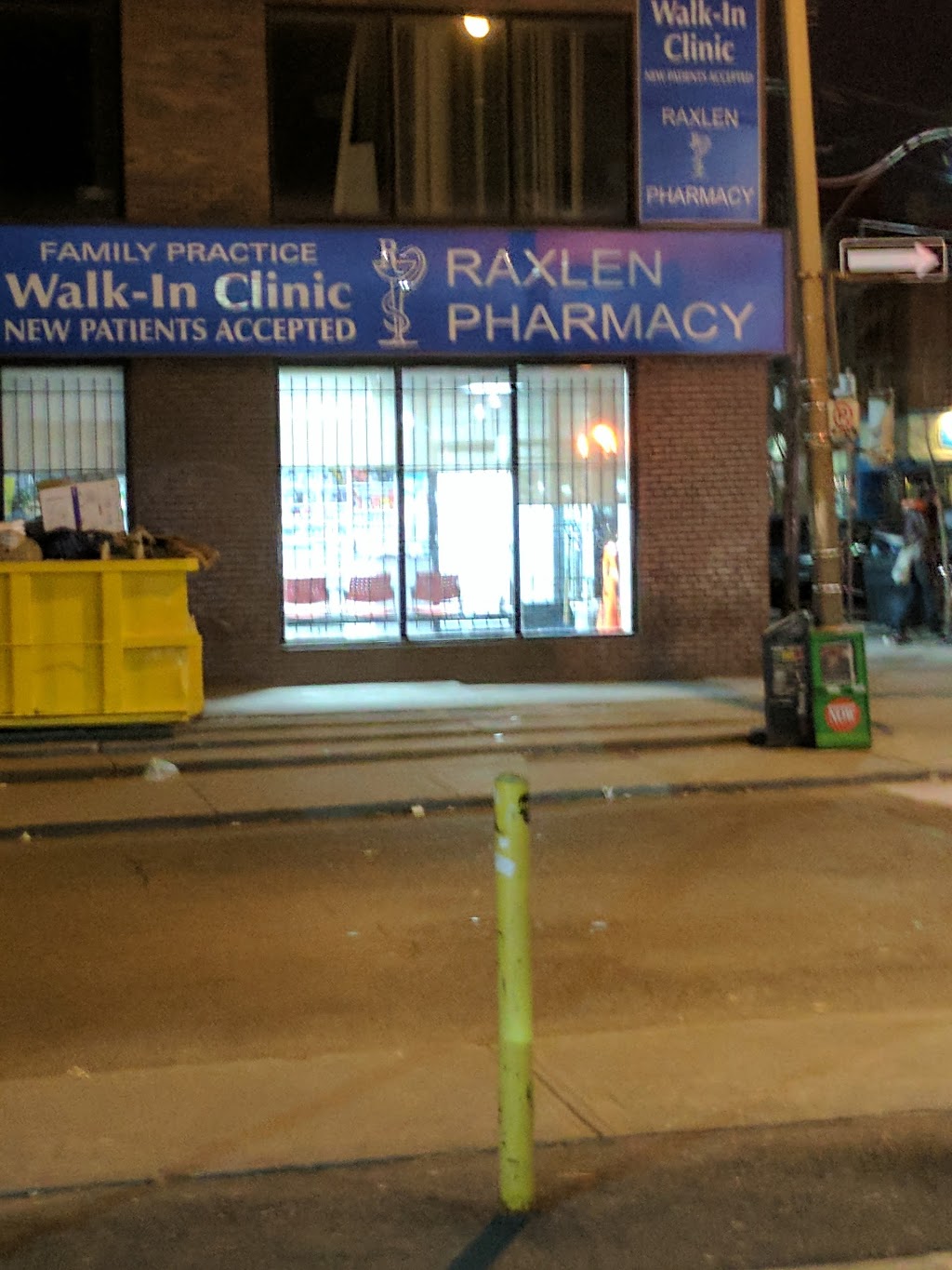 Raxlen Pharmacy | 343 College St, Toronto, ON M5T 1S5, Canada | Phone: (416) 324-9217