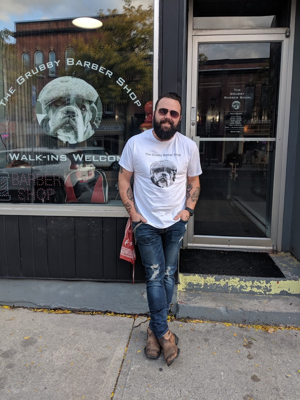 The Grubby Barber Shop | 27 King St W, Cobourg, ON K9A 2M1, Canada | Phone: (289) 927-3398