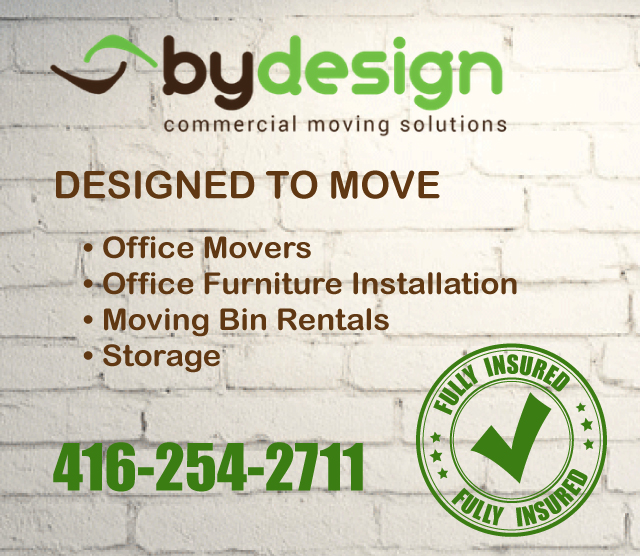 By Design Commercial Moving Solutions | 6-6295 Shawson Dr, Mississauga, ON L5T 1H4, Canada | Phone: (416) 254-2711