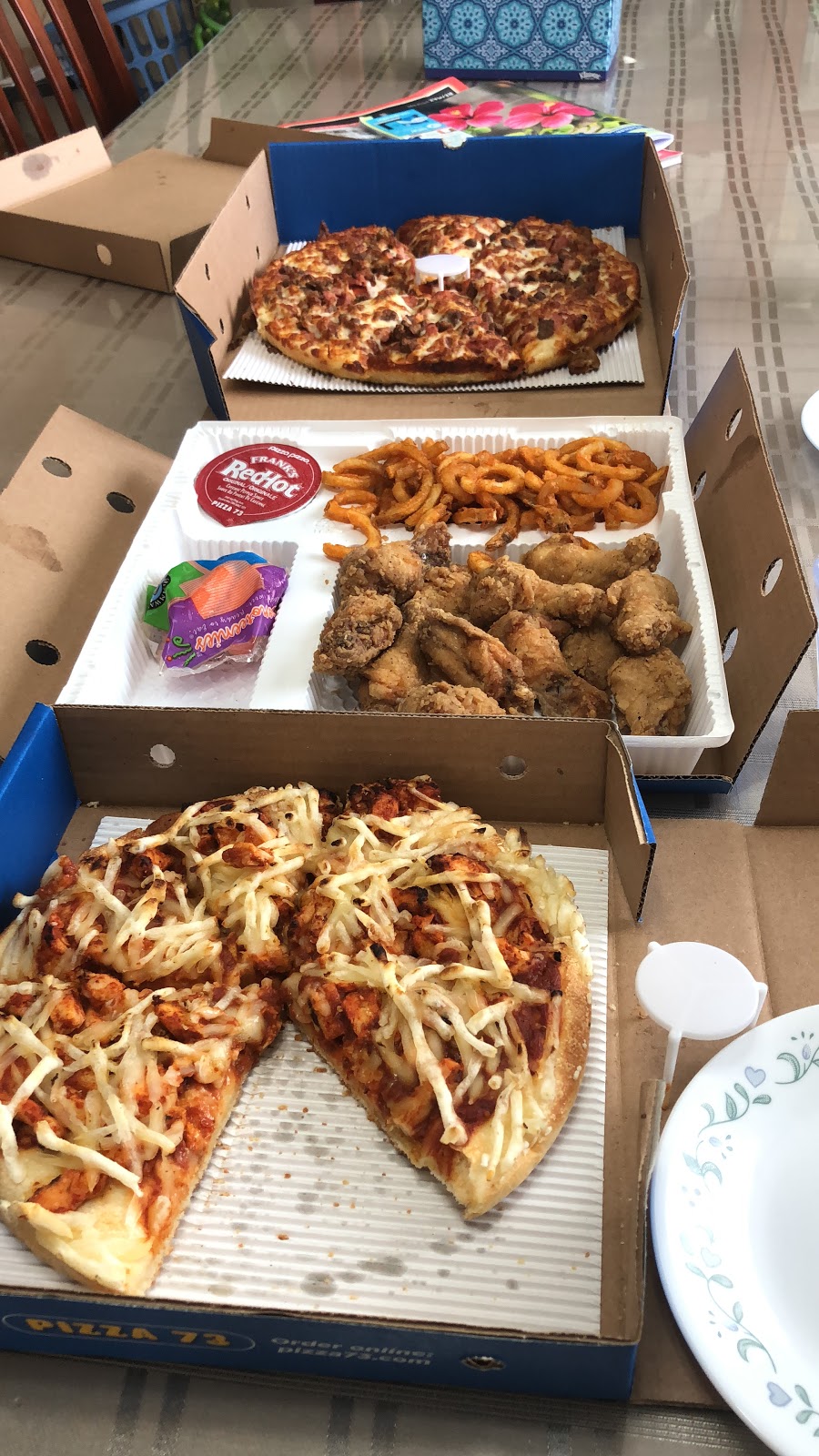 Pizza 73 | 12024 Symons Valley Rd NW #136, Calgary, AB T3P 0A3, Canada | Phone: (403) 273-7373