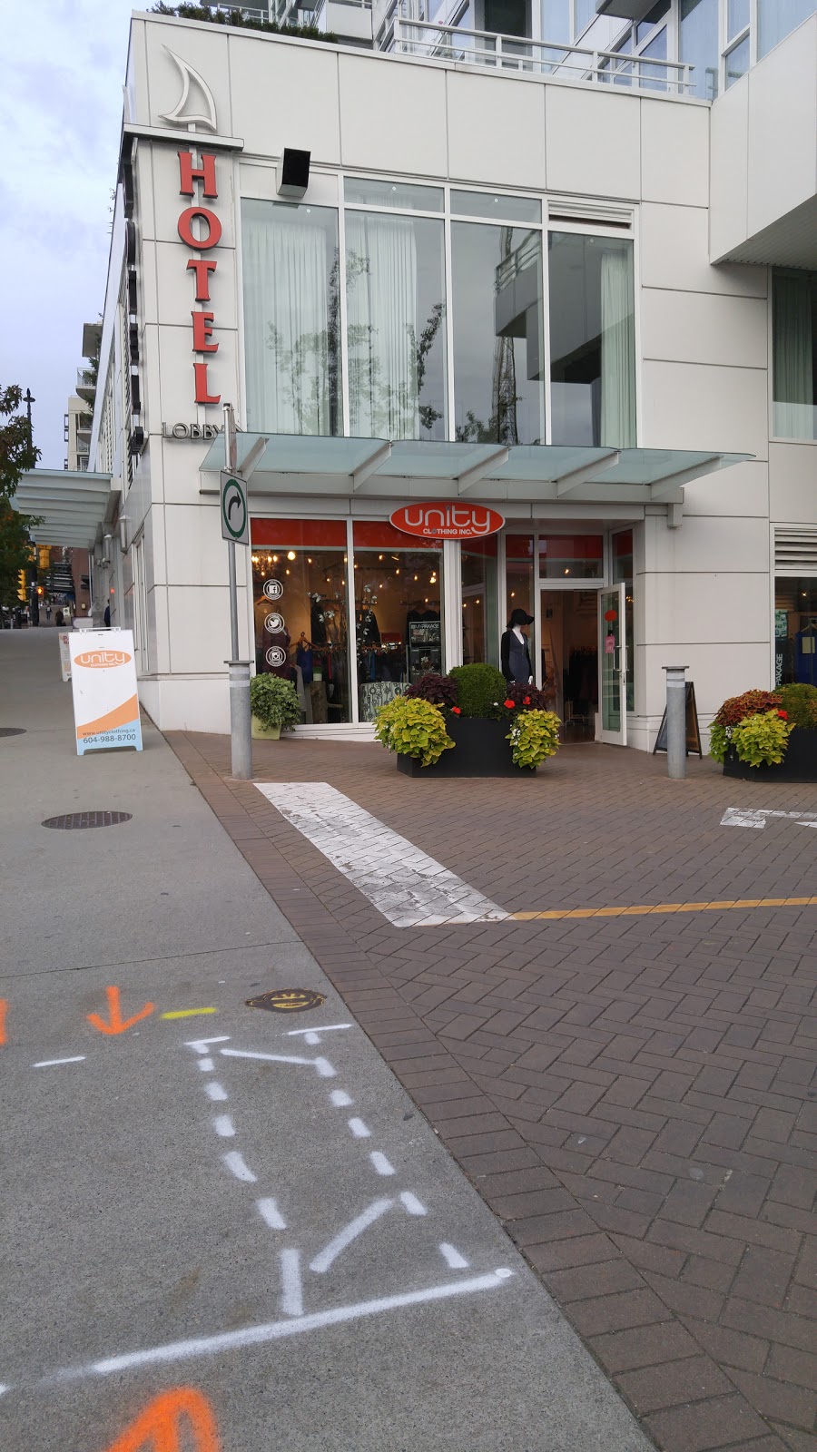 Unity Clothing Inc | 108 Victory Ship Way, North Vancouver, BC V7L 0B1, Canada | Phone: (604) 988-8700