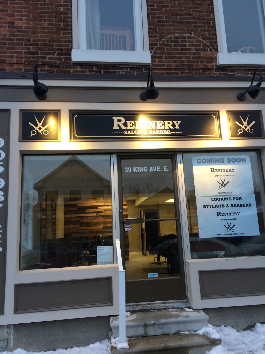 Refinery Salon and Barber | 39 King Ave E, Newcastle, ON L1B 1H3, Canada | Phone: (905) 446-7000