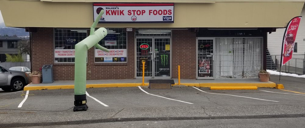 Walkers Kwik Stop Foods & Courier Services | 6308 Walker Ave, Burnaby, BC V5E 3B6, Canada | Phone: (604) 522-5945