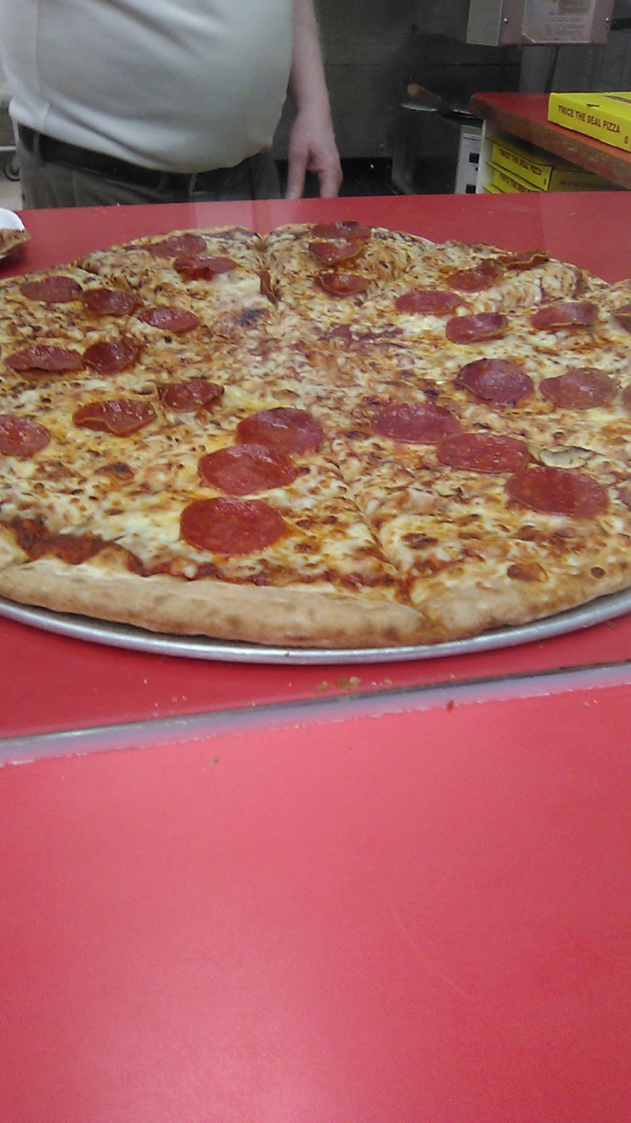 Twice the Deal Pizza | 10 Meadowglen Dr, Whitby, ON L1R 3P8, Canada | Phone: (905) 430-8400