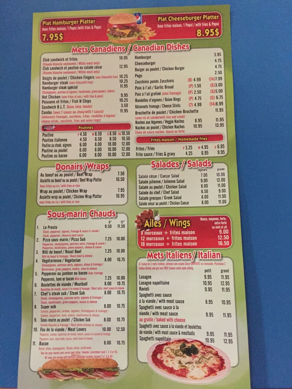 Presto Pizza | 260 Boulevard Saint-Raymond, Gatineau, QC J9A 3G7, Canada | Phone: (819) 770-3278