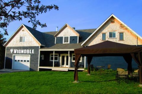 Château de cartes, wine and cider | 1285 Rue Bruce, Dunham, QC J0E 1M0, Canada | Phone: (450) 295-2359