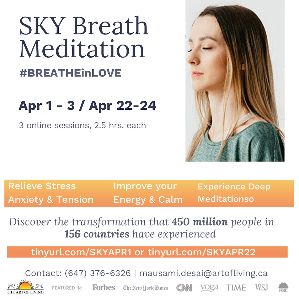 Art of Living Rosebank Centre North - Yoga and Meditation Centre | 2 Snowcreek St, Markham, ON L6B 0K5, Canada | Phone: (647) 376-6326