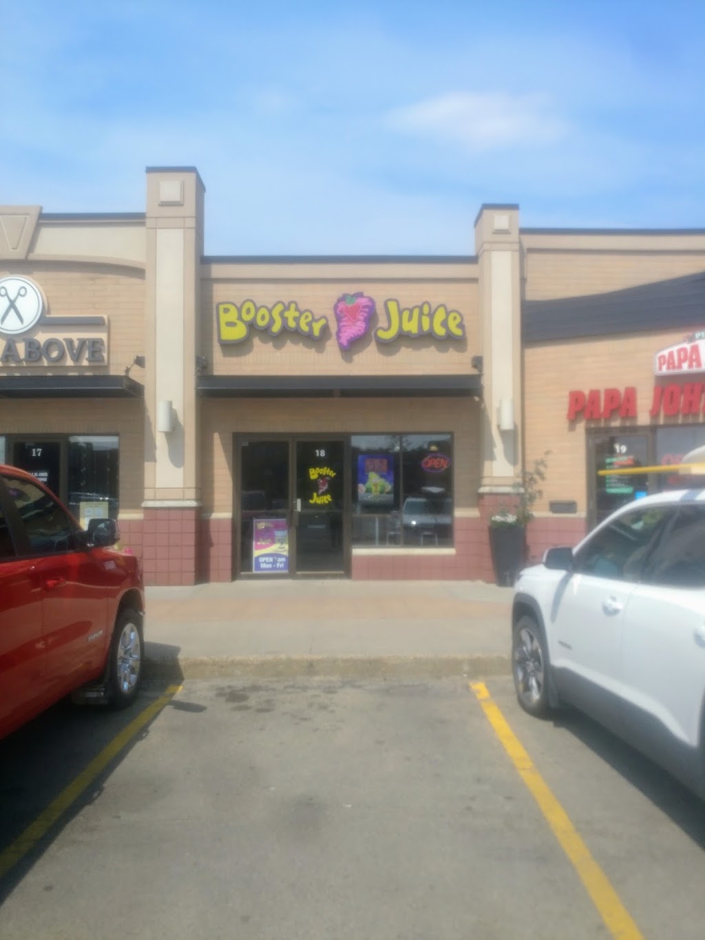 Booster Juice | 993 Fir St Unit 18, Sherwood Park, AB T8A 4N5, Canada | Phone: (780) 467-2144