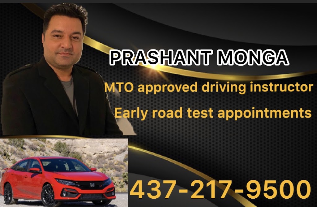 Prashant Monga Driving Classes | point of interest | 121 Creditstone Rd, Brampton, ON L6Y 4G1, Canada | 4372179500 OR +1 437-217-9500