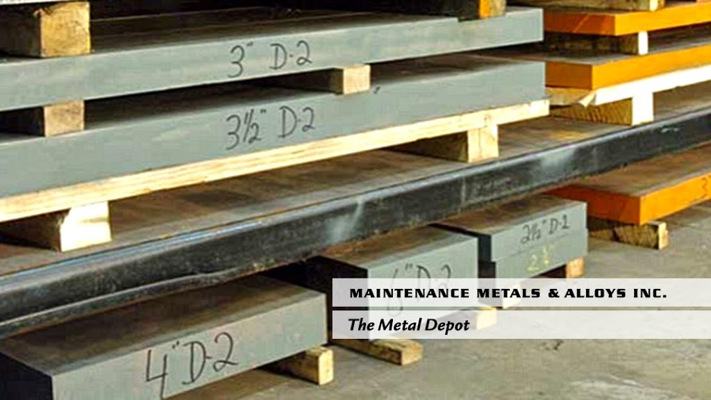 Maintenance Metals & Alloys Inc. | 18 Killaloe Rd, Concord, ON L4K 2P2, Canada | Phone: (905) 738-4038