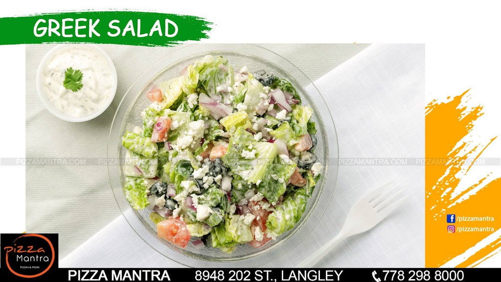 Pizza Mantra | 8948 202 St #9, Langley City, BC V1M 4A7, Canada | Phone: (778) 298-8000