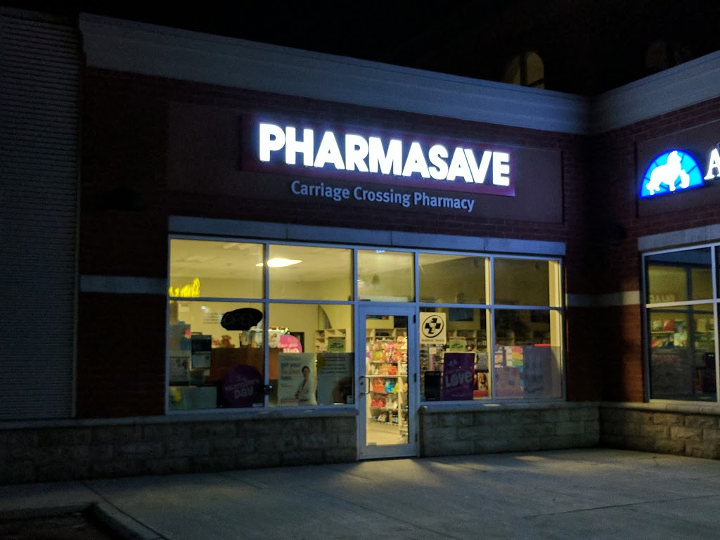 Pharmasave Carriage Crossing | 105 Oak Park Dr #4, Waterloo, ON N2K 0B3, Canada | Phone: (519) 885-5555