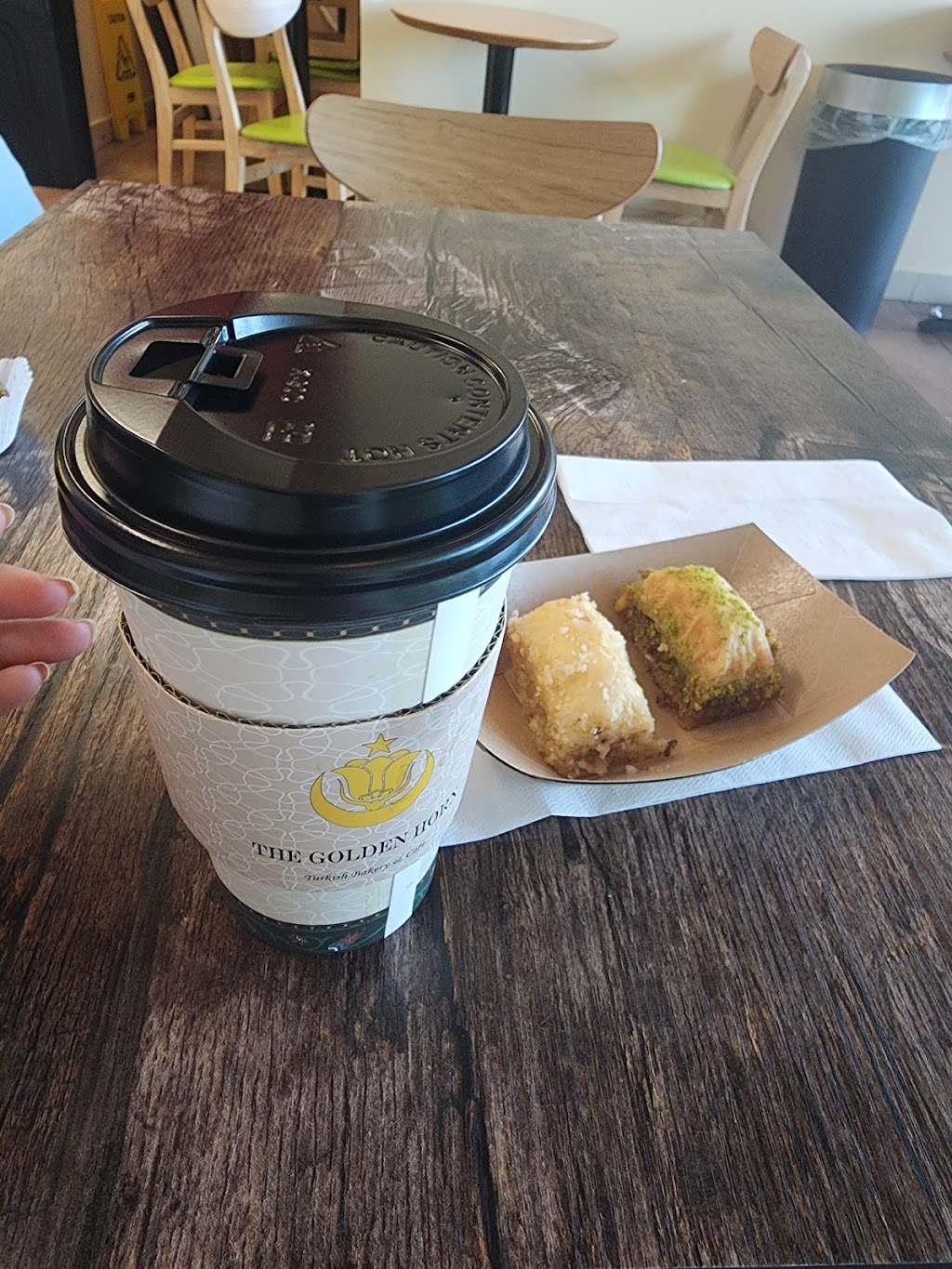 The Golden Horn Turkish Bakery & Cafe | 1055 Canada Pl #40, Vancouver, BC V6C 0C3, Canada | Phone: (604) 647-7550
